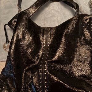 Michael Kors Vintage Black Leather Purse